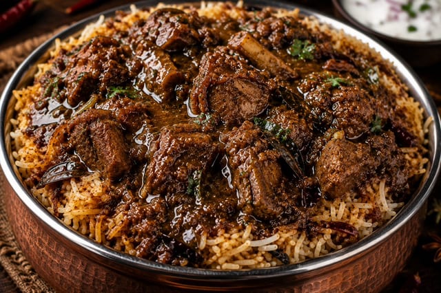 Ulavacharu Mutton Biryani.