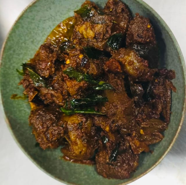 Mutton Ghee Roast.
