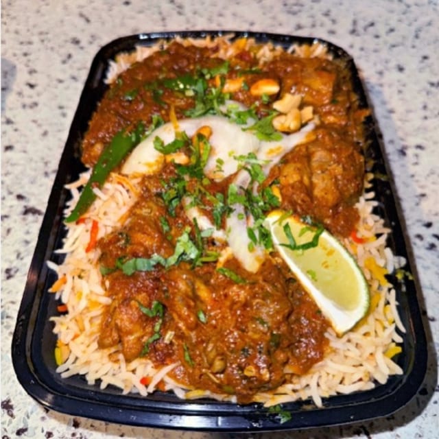 Chicken Ghee Roast Biriyani.