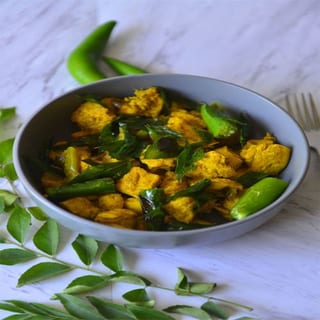 Karivepaku Chicken Fry