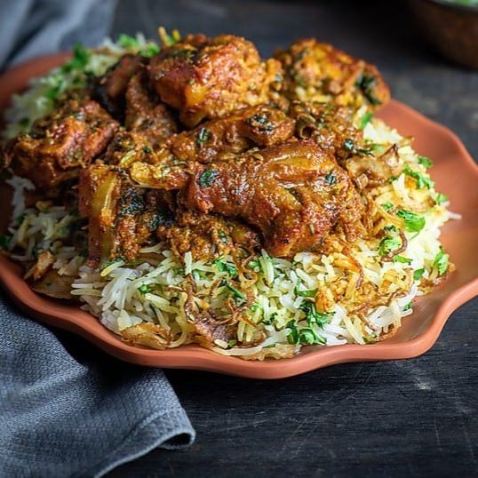 Chicken Fry Piece Biriyani.