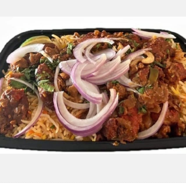 Chicken 65 Biriyani.