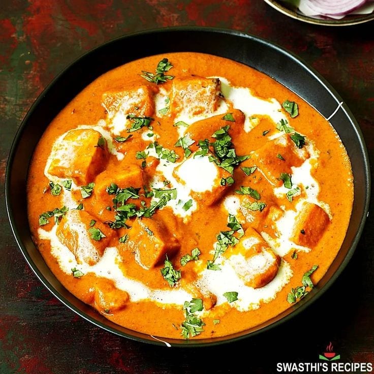 Paneer Butter Masala.