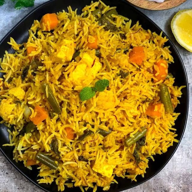 Veg Biriyani.
